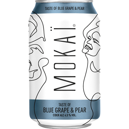 Cult Mokai Cider Blue Grape&Pear 4,5% 18x0,33 l 