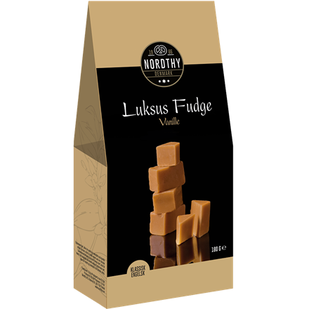 Nordthy Luksus Fudge Vanilie 180 g