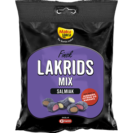 Carletti Finsk Lakrids Mix Salmiak 170g