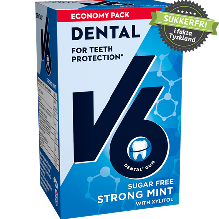 V6 Dental Strong Mint 72 g