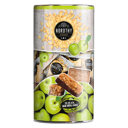 Nordthy Mini Müsli Bars Apple Rør 400 g