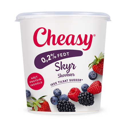 Cheasy Skyr Skovbær 1kg