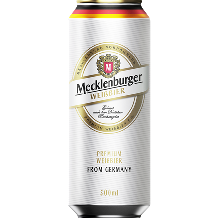 Mecklenburger Weissbier 5,1% 24x0,5 l