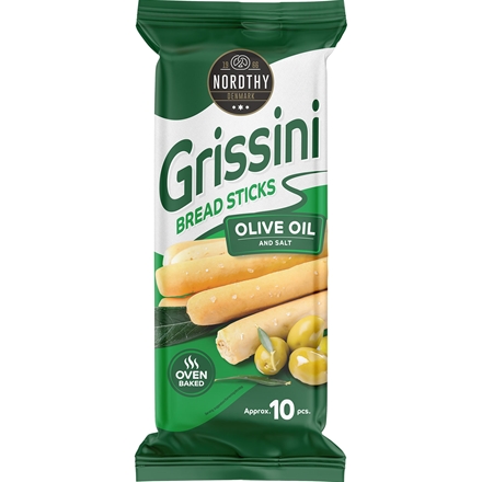 Nordthy Grissini med olivenolie 60g