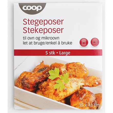 Coop Stegepose Stor 5-pak