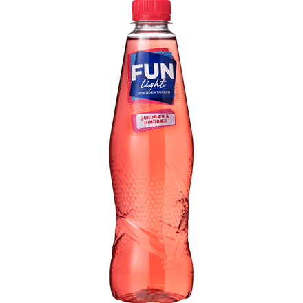 Fun One Jordbær-Hindbær 50 cl