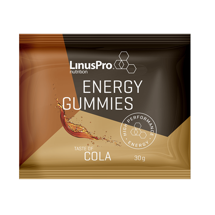 LinusPro Energy Gummies Cola 30 g
