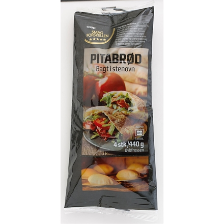 Smag forskellen Pitabrød 440 g