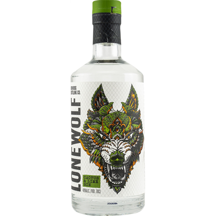 LoneWolf Cactus & Lime Gin 40% 0,7 l
