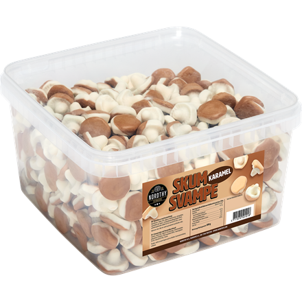 Nordthy Svampe Karamel 800 g