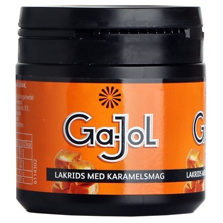 Ga-Jol Cupholder Lakrids Karamel 100 g