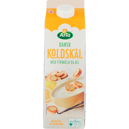 Arla Koldskål med Tykmælk og Æg 1 l