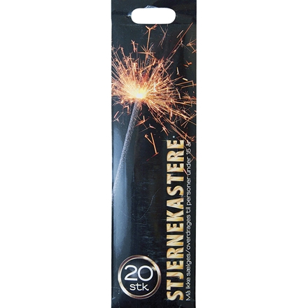 Stjernekastere 17cm 20-pak