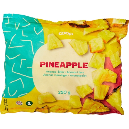 Coop Ananas 250 g