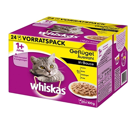 Whiskas Zarte Leckerbissen in Sauce, Portionsbeutel