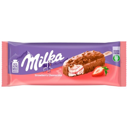 Milka Strawberry Cheesecake Is 90 ml