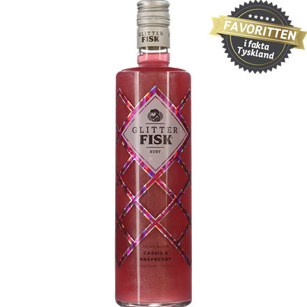 Glitter Fisk Ruby 15% 0,7 l