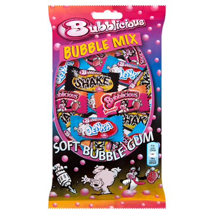 Bubblicious Bubblemix Bag 96 g