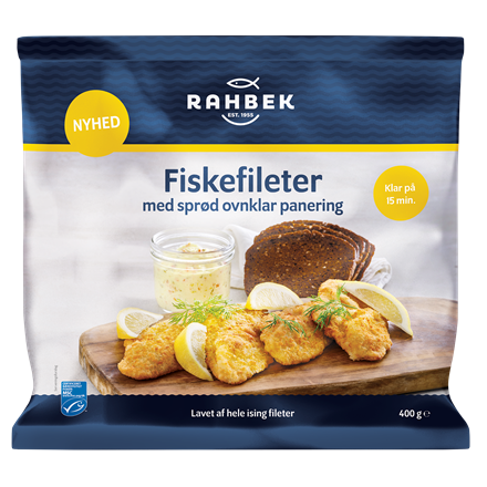 Rahbek Ovnklare Fiskefilet 400 g