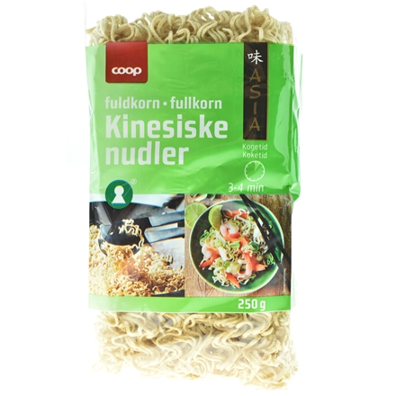 Coop Fuldkornsnudler 250 g