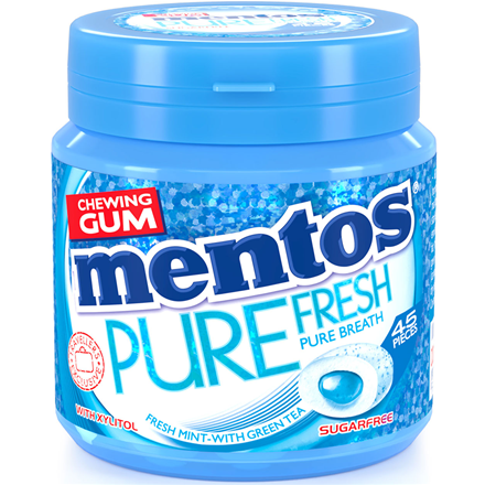 Mentos Gum Pure Fresh Mint 90 g
