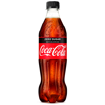 Coca Cola Zero PET 0,5 l + pant