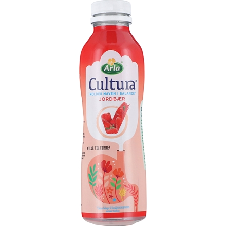 Cultura Drik Jordbær 0,5 l