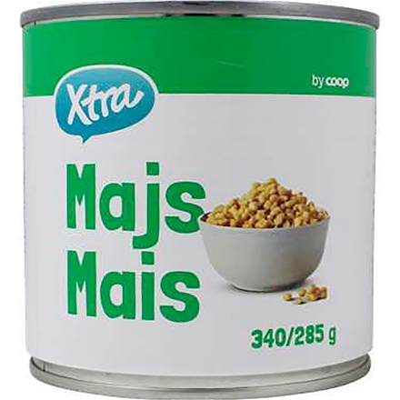 X-tra LØSE MAJS 300/385 g