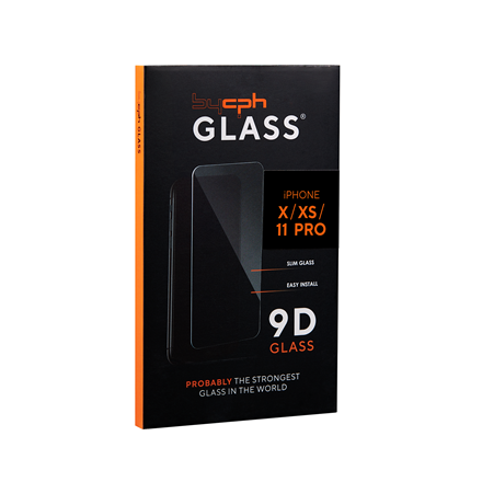 Beskyttelsesglas 9D Iphone X/XS