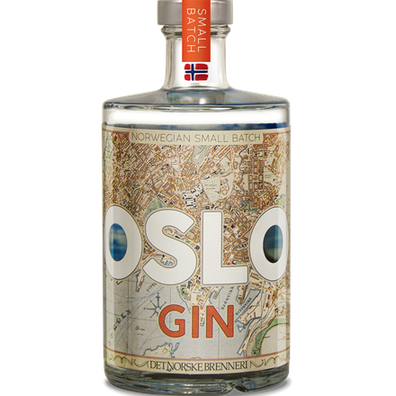 Oslo Norwegian Small Batch Gin 45,8% 0,5l