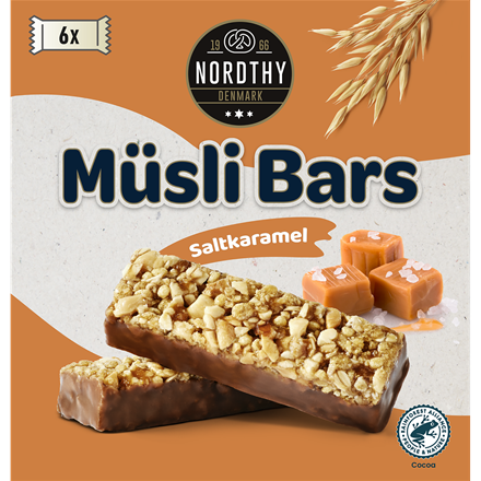 Nordthy Müsli Bar Saltkaramel 6-pak 150 g