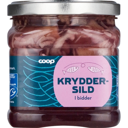 Coop Kryddersild i bidder MSC 500/245 g