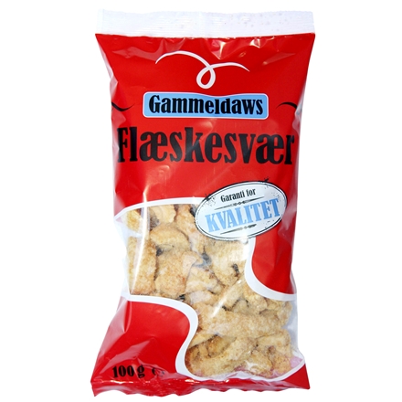 Gl. Daws Flæskesvær 100 g