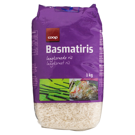 Coop Basmati Ris 1 kg