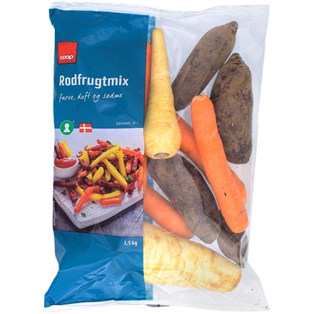 Coop Rodfrugtmix 1,5 kg