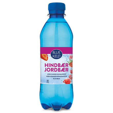 Blue Keld Hindbær-Jordbær PET 20x0,33 l