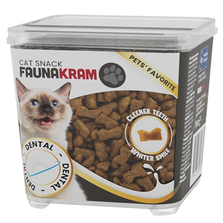 Faunakram Cat Snack Dental 75 g