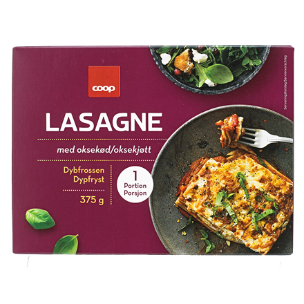 Coop Lasagne 375 g