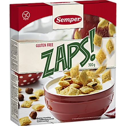 Semper Glutenfri Zaps Morgenmad 300gr