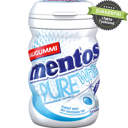 Mentos Gum Pure White 70 g