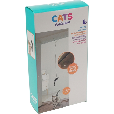 Kattelegetøj Mus m. Catnip