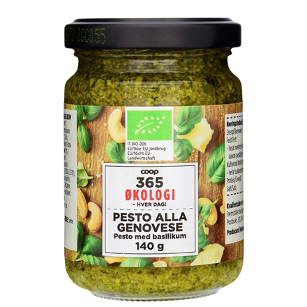 365 Økologi Pesto alla Genovese 140 g