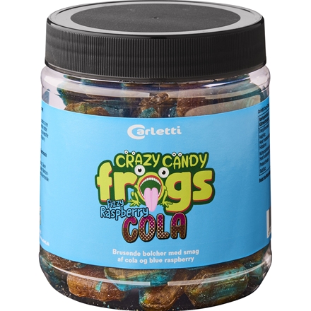 Carletti Crazy Candy Frogs Fizzy Cola 800 g