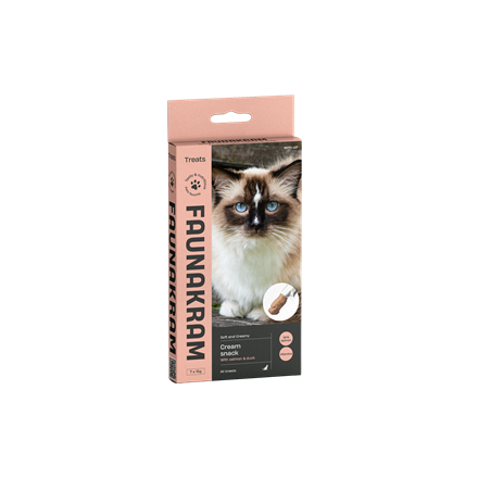 Faunakram Cream Snack Salmon & Chicken 105 g
