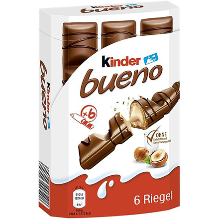 Ferrero Kinder Bueno 6-pak 129 g