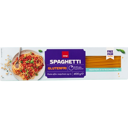 COOP Spaghetti Glutenfri 400 g