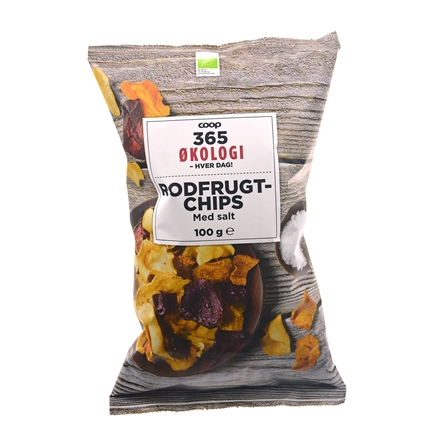 365 Økologi Rodfrugtchips 100 g