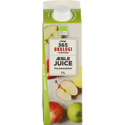 365 Økologi Æble Juice 1 l