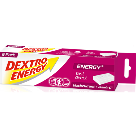 Dextro Energy Blackcurrant 6-pack 282 g
