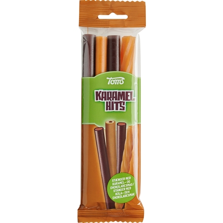 Toms Go'e Stænger Karamel Hits 100 g